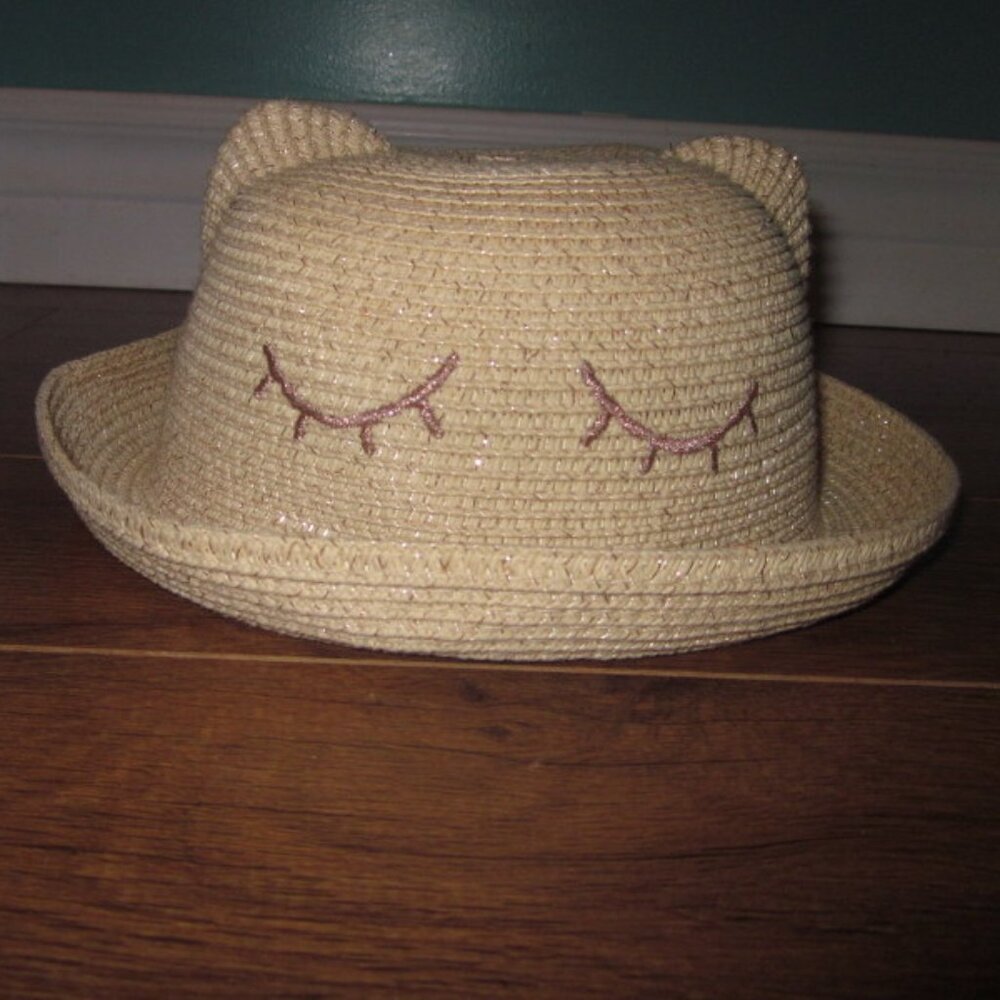 Straw Hat girls toddler